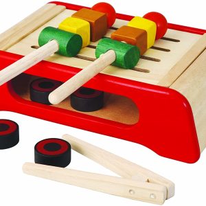 Barbacoa Grill y Comiditas de madera (PLAN TOYS)