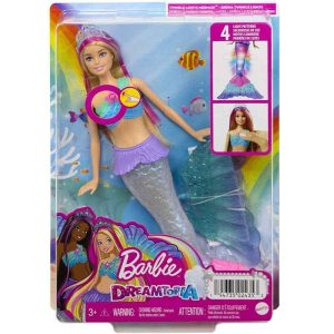 Muñeca Barbie Dreamtopia Sirena Luces Mágicas (MATTEL)