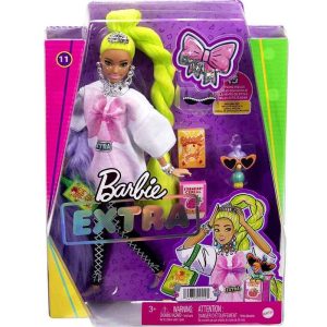 Barbie Fashionista Extra con Pelo Verde Neón (MATTEL)
