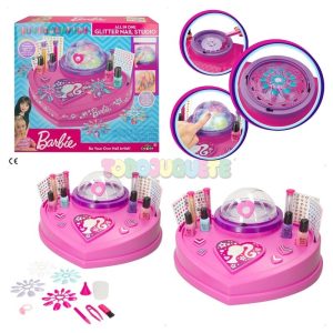Barbie Super Estudio Uñas Glitter y Shine