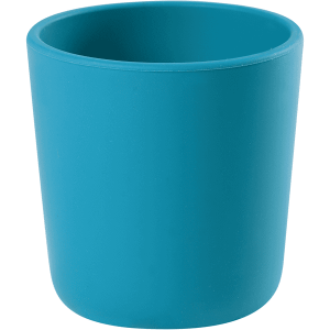 BEABA  Taza de silicona en azul
