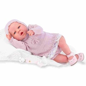 BEBÉ MARTINA NEWBORN 45CM ESTUCHE MARINA&PAU