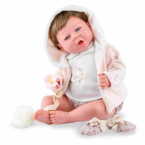 BEBÉ MARTINA TEDDY 45CM ESTUCHE MARINA&PAU