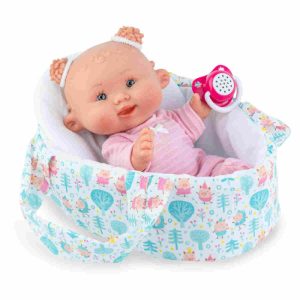 BEBÉ NENOTE 26CM CON CAPAZO AZUL