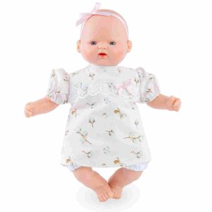 BEBÉ SUEÑECITOS 26CM LAZO ROSA