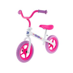 BICICLETA SIN PEDALES ROSA FIRST BIKE CHICCO