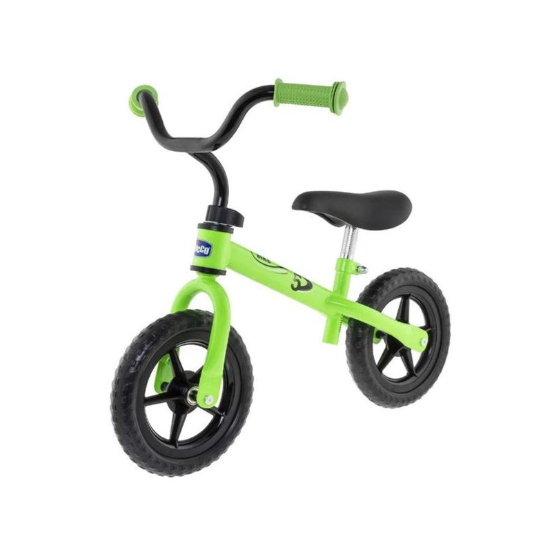 BICICLETA SIN PEDALES VERDE FIRST BIKE CHICCO
