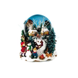 Bola Escenario invernal Musical (CAJAS DE MÚSICA)