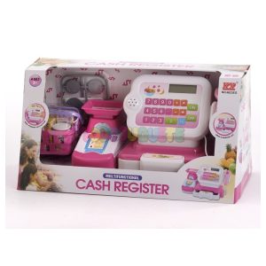 Caja registradora con ticket y peso Cash Register