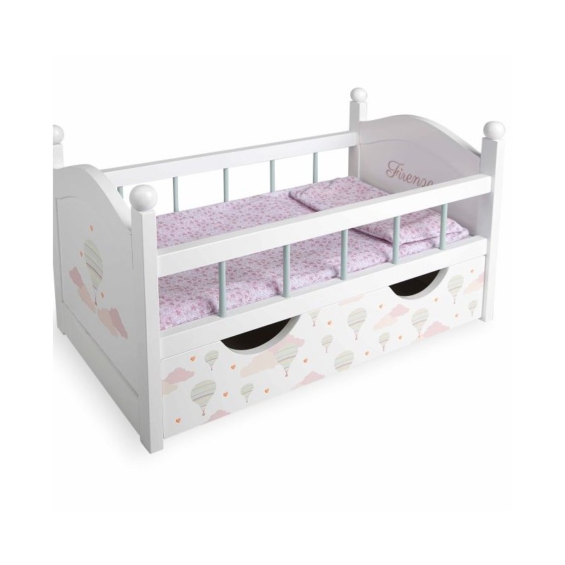 Cama con cajón para Reborn Firenze Arias