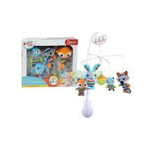 Carrusel Músical Movil Cuna con Mapache