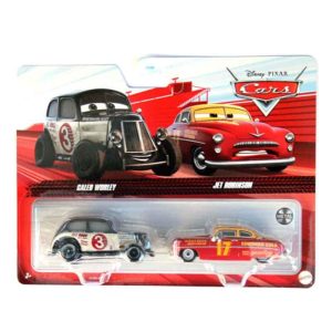 Cars Pack 2 Coches Caleb Worley y Jet Robinson (MATTEL)