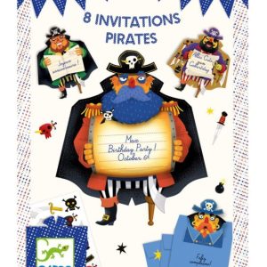 Invitación Fiesta Piratas (DJECO)