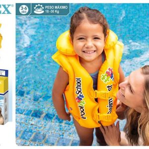 Chaleco Hinchable Seguridad 50 x 47 cm. + 3 años (INTEX)