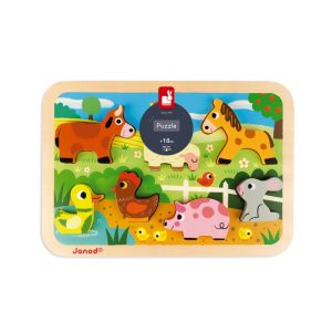 Chunky Puzzle de la Granja Janod