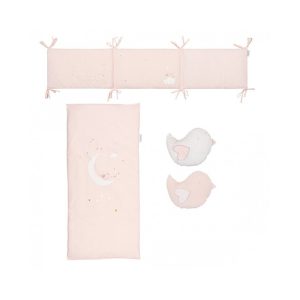 Colcha Rev.+Prot.60X120+Coj. 201 Country 154 04 Rosa