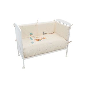 Colcha Rev.+Protector 60X120 Kenia Lino