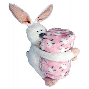 Conejo Peluche con manta de bebé (RODA COLLECTION)