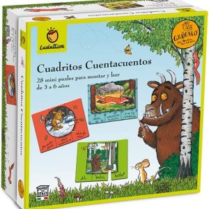 Cuadritos Cuentacuentos El Grúfalo Puzzle Infantil (LUDATTICA)