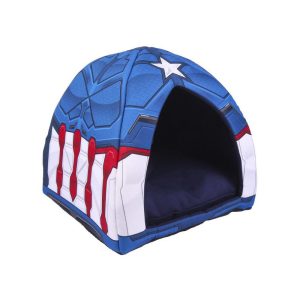 CUEVA CAMA PARA MASCOTAS CAPITAN AMERICA MARVEL