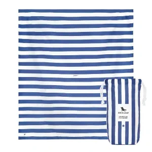 Manta Picnic Navy Blue L – Dock and Bay