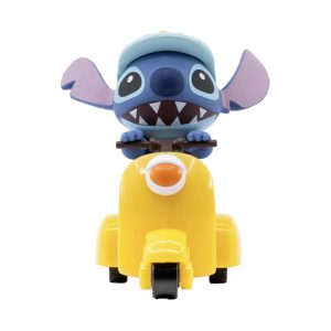 Mini Vehículo de Colección Moto Amarilla Stitch 5,5cm (DISNEY)