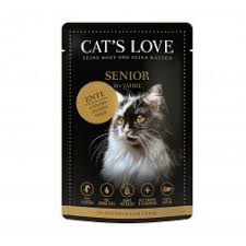 Comida húmeda cat´s love sobres 85 gr. ternera pura