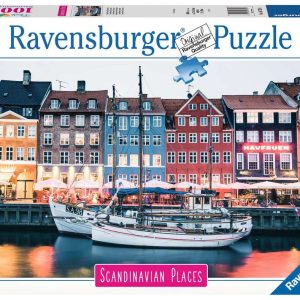 Puzzle Copenhague Dinamarca 1000 Piezas (RAVENSBURGER)