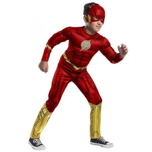 Disfraz Infantil The Flash Talla 8-10 Años (RUBIES)