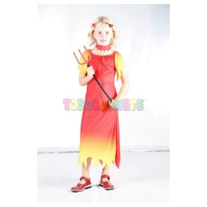 Disfraz diablo chica 7-10 años