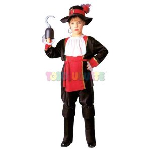 Disfraz pirata chica botas 7-8 años