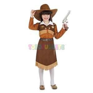 Disfraz Vaquera Pistolera Stars Cowgirl 5-6 años