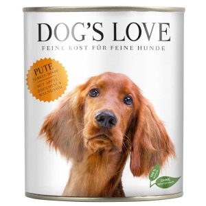 DOG´S LOVE latas Barf Pavo puro 400gr.