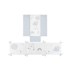 Edredon + Protector 60×120 D. Sueños Azul