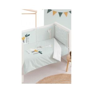 Edredon + Protector 60×120 Koala Verde