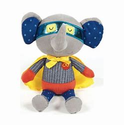 Elefante Superhéroe Peluche texturas (LA NINA)