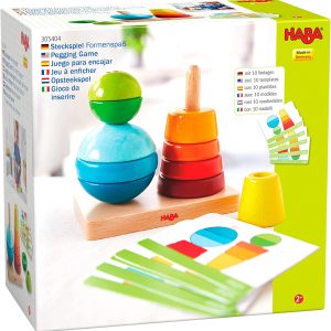 Juego para encajar formas y apilar (HABA)