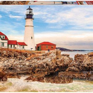 Puzzle 1500 piezas Faro Rocoso 17978 (EDUCA)