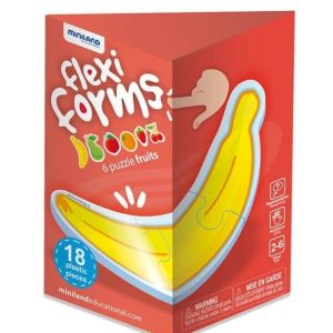 Flexi Forms 6 Puzzles de Frutas (MINILAND)