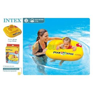 Flotador bebé Step1 79x79cm 1/2 años