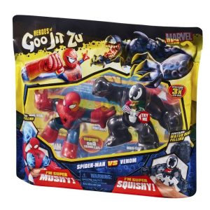 Goo Jit Zu Pack Figuras Spiderman vs Venom