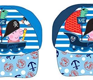 Gorra Infantil Peppa Pig Marinero Celeste T52 (NEW IMPORT)