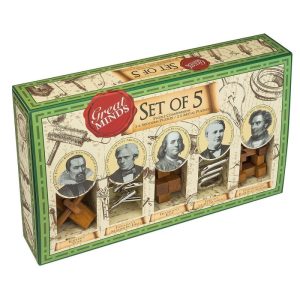 Great Minds – Set de 5 rompecabezas Original