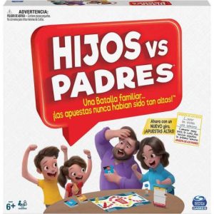 Juego de Mesa Hijos Contra Padres (SPIN MASTER)