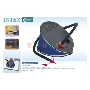 Hinchador Fuelle Pie 30 cms Intex