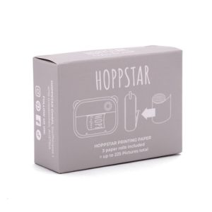 Hoppstar Recarga – 3 rollos de papel