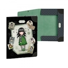 Carpeta Gomas Gorjuss The Scarf (SANTORO)