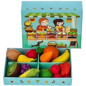 Frutas y verduras de Louis & Clémentine (DJECO)