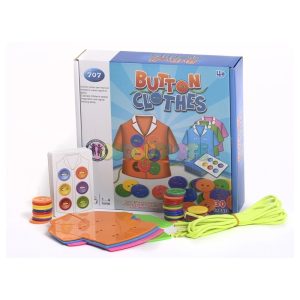 Juego Aprendo a Coser Button Clothes 30 cards