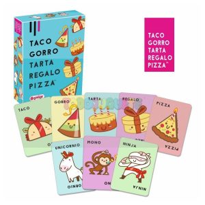 Juego Taco Gorro Tarta Regalo Pizza